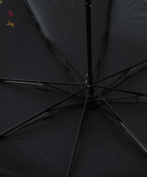 Jocomomola(ホコモモラ)/【晴雨兼用/UV】フラワー刺繍デザイン折りたたみ傘/img04