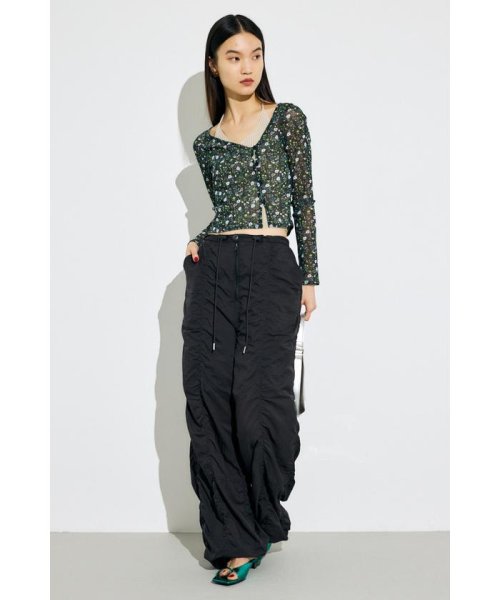 moussy(マウジー)/LAYERED ASSYMETRIC SHEER トップス/img16