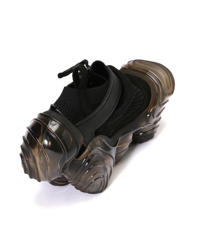 grounds OYSTER TWIST スニーカー BLACK 24cm grounds / グラウンズ / OYSTER TWIST RAINBOW BLK（スニーカー