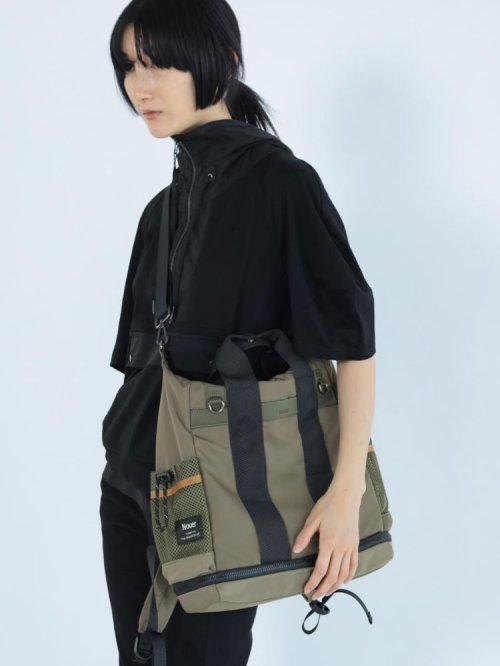 ポケットデザインマルチWAYバックパック 高さ 斜め掛け ロープ
