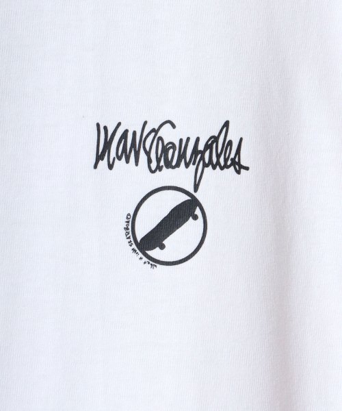 LAZAR(ラザル)/【Lazar】MARK GONZALES/マークゴンザレス オーバーサイズ ストリート バックプリント 半袖Tシャツ メンズ レディース 韓国ファッション /img21