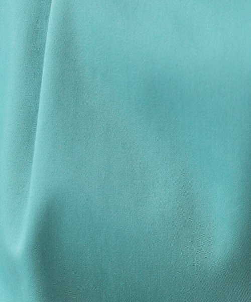 UNTITLED(アンタイトル)/【美シルエット／洗える／春夏パンツ】ストレッチサテン テーパードパンツ/img37