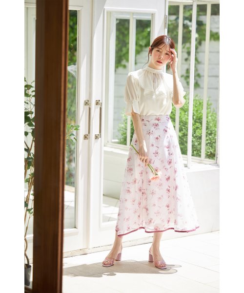 セール】 トッコクローゼット(tocco closet) |可憐さ漂う配色ライン  