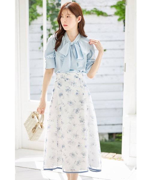 セール】 トッコクローゼット(tocco closet) |可憐さ漂う配色ライン  