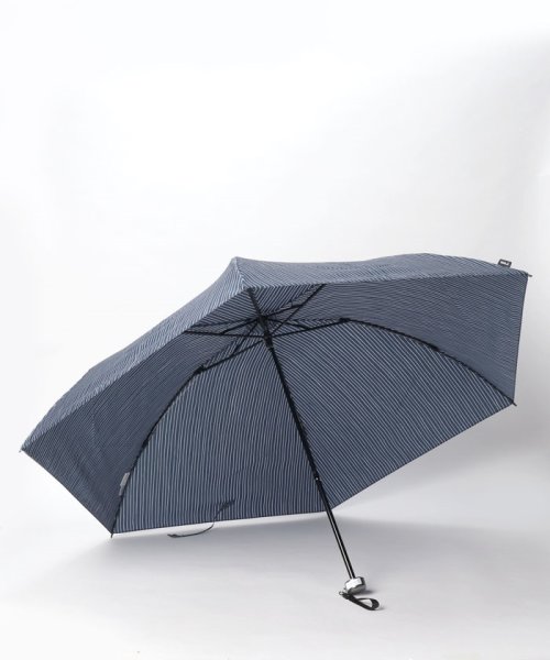 agnes b. (アニエスベー)/agnes b.(アニエスベー) 手描きストライププリント紳士雨傘（折り畳み・ミニ傘）/img01