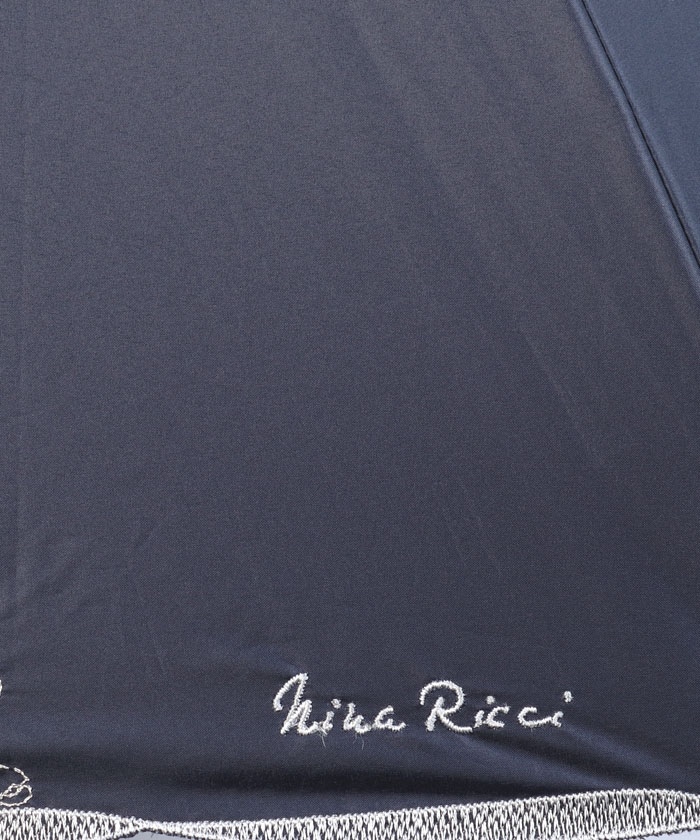 NINA RICCI （ニナリッチ） リボン＆ネモフィラ風刺繍晴雨兼用