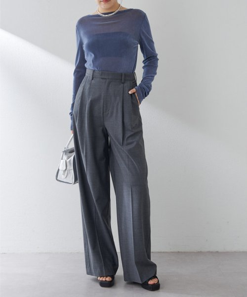 【Drawing Numbers】センタープレスワイドパンツ Numbers】センタープレスワイドパンツ 【Drawing B2040304658(15488円)