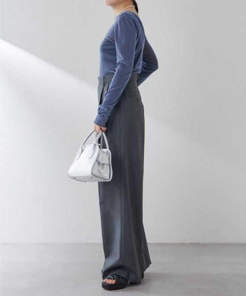 【Drawing Numbers】センタープレスワイドパンツ Numbers】センタープレスワイドパンツ 【Drawing B2040304658(15488円)