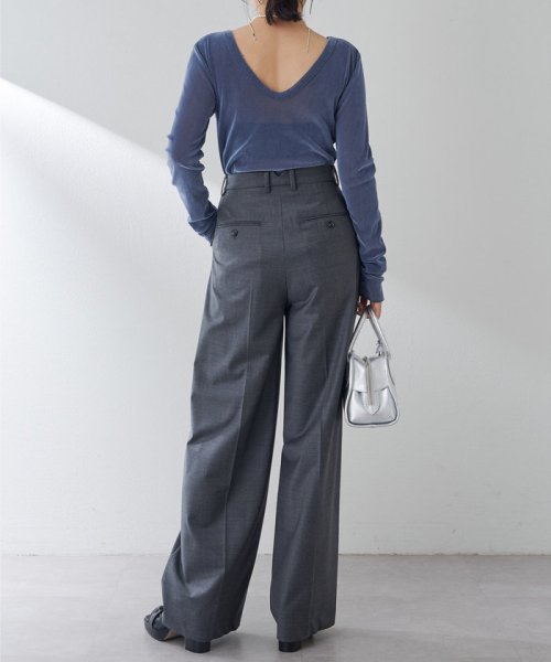 【Drawing Numbers】センタープレスワイドパンツ Numbers】センタープレスワイドパンツ 【Drawing B2040304658(15488円)