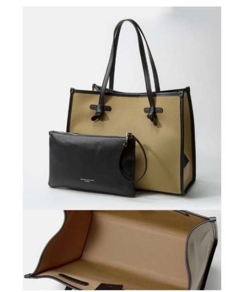 ジャンニキアリーニ GIANNI CHIARINI マルチェッラ Mサイズ トートバッグ MARCELLA レディース BS6850 ジャンニキャリーニ ハンド CORDA マルチェッラ ジャンニ MILITARE また