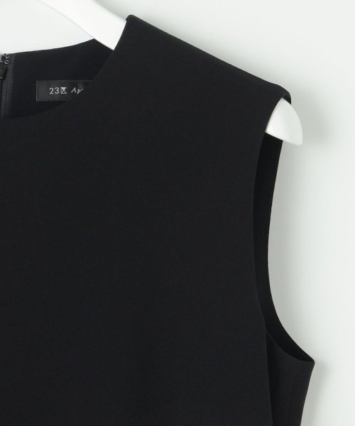 【APPLAUDIR】クリアジョーゼットコンビ ドレス APPLAUDIR 品番 アプロディール クリアジョーゼット OPAPSA0727