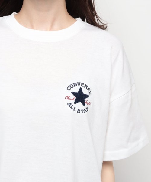 CONVERSE(CONVERSE)/【CONVERSE / コンバース】コンバースチャックテイラーロゴ ワンポイント 刺繍 Tシャツ ロゴT 半袖 /4282－9831/img19