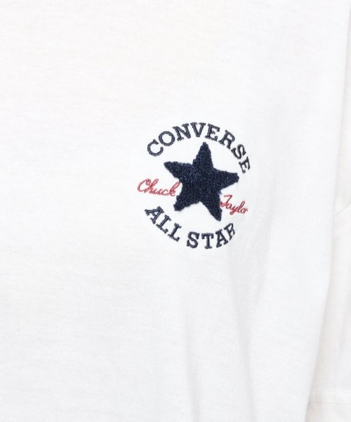 CONVERSE(CONVERSE)/【CONVERSE / コンバース】コンバースチャックテイラーロゴ ワンポイント 刺繍 Tシャツ ロゴT 半袖 /4282－9831/img20