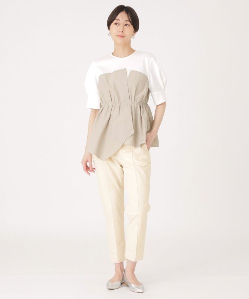 【美シルエット/はっ水・UVカット】雨の日美脚パンツ CAST