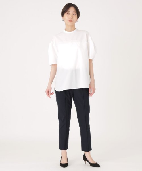 【美シルエット/はっ水・UVカット】雨の日美脚パンツ CAST