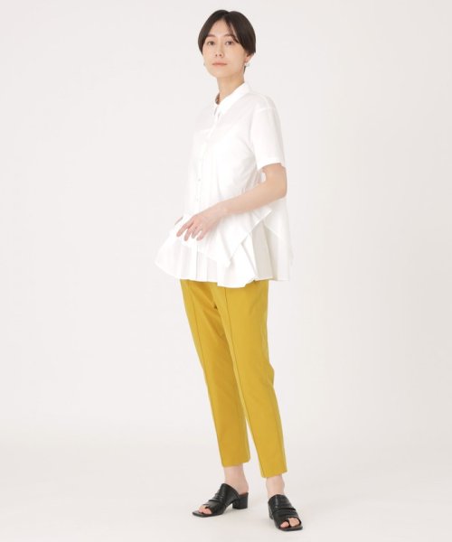 【美シルエット/はっ水・UVカット】雨の日美脚パンツ CAST