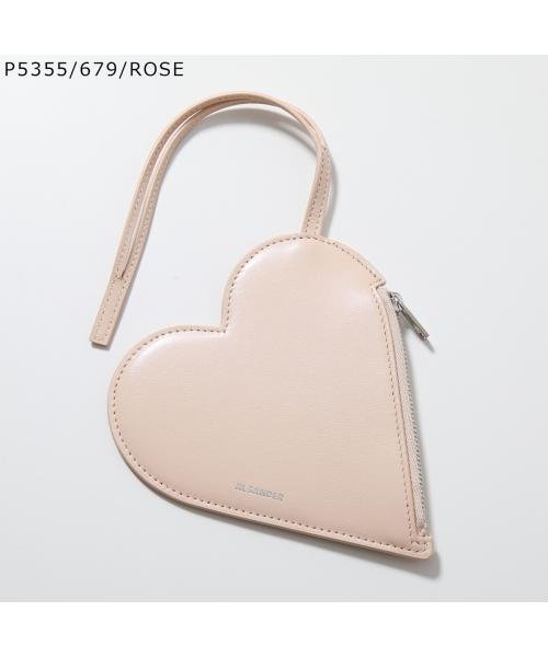 JIL SANDER ポーチ J08VL0005 P4840 P5355 ハート レザー P4840 JIL SANDER ポーチ J08VL0005 P5355 ハート