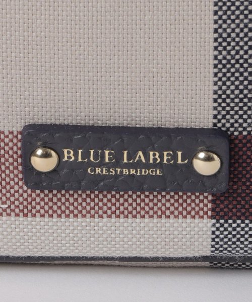 BLUE LABEL CRESTBRIDGE(BLUE LABEL CRESTBRIDGE)/【一部店舗限定】クレストブリッジチェックキャンバスミニショルダー/img13