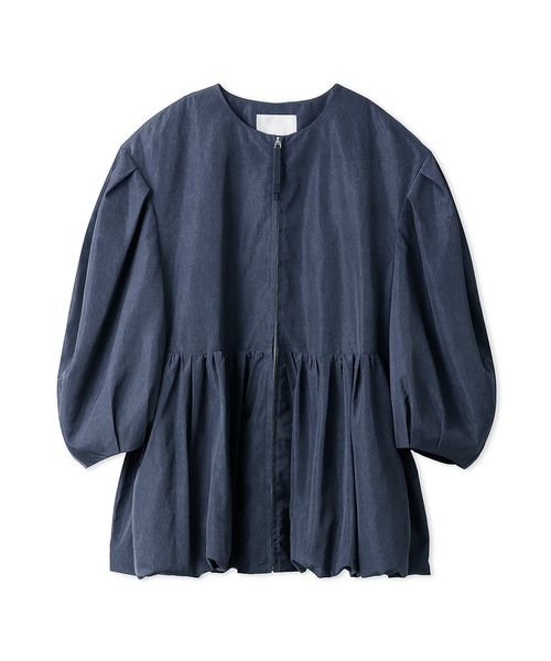 ペプラムバルーンブルゾン 予めご了承ください