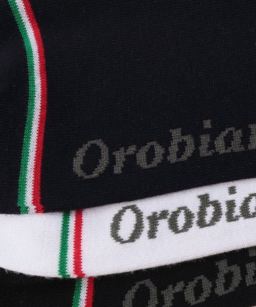 Orobianco(Pen)(オロビアンコ（ボールペン・タイピン・カフス）)/アンクルソックス　３足セット/img04