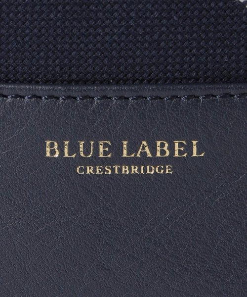 BLUE LABEL CRESTBRIDGE(BLUE LABEL CRESTBRIDGE)/【一部店舗限定】レザーコンビクレストブリッジチェックキャンバスコロン/img13