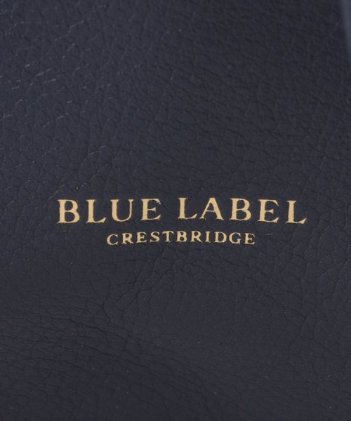 BLUE LABEL CRESTBRIDGE(BLUE LABEL CRESTBRIDGE)/【一部店舗限定】レザーコンビクレストブリッジチェックキャンバスコロン/img15