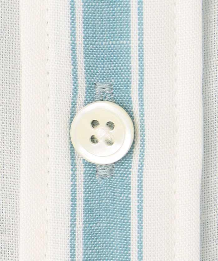 【洗える】テンセルリネンベーシック シャツ セール】 【洗える】テンセルリネンベーシック シャツ （シャツ
