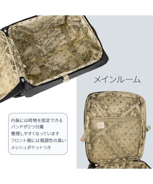 Lee リー スーツケース 機内持ち込み Sサイズ SS 35L/41L フロントオープン 拡張 320－9030 ソフト キャリーケース キャリーバッグ ｜約