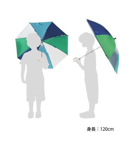 Wpc．(Wpc．)/Wpc. 傘 小学生 幼稚園 キッズ ダブリュピーシー 雨傘 可愛い 長傘 軽量 ビニール傘 50cm 手開き クレイジーパターン アンブレラ WKN0350/img01