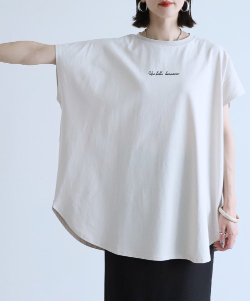 reca(レカ)/ロゴプリントポンチョTシャツ(on4043775)/img20