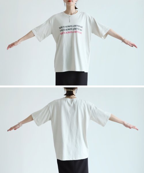 reca(レカ)/アクセントカラーロゴTシャツ(R24136－k)/img16