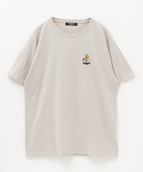 MAC HOUSE(men)(マックハウス（メンズ）)/T－GRAPHICS ティーグラフィックス 髭サガラ刺繍Tシャツ MC24－707－21T/img11