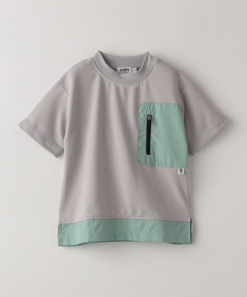 SHIPS Colors  KIDS(シップスカラーズ　キッズ)/SHIPS Colors:コンビネーション ポケット TEE (80~130cm)/img01