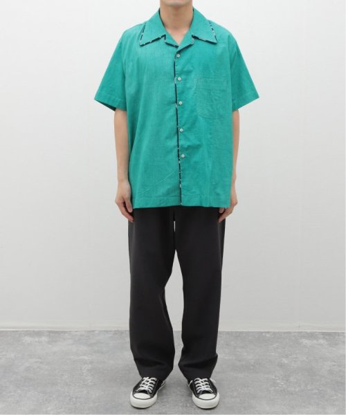 POST IMPERIAL / ポストインペリアル Ijebu S/S Shirt － SOLID PIMWS004－FNT－SS－7 