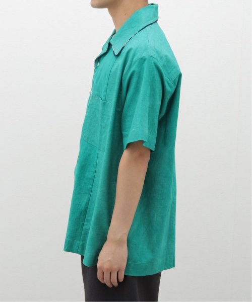 POST IMPERIAL / ポストインペリアル Ijebu S/S Shirt － SOLID PIMWS004－FNT－SS－7 