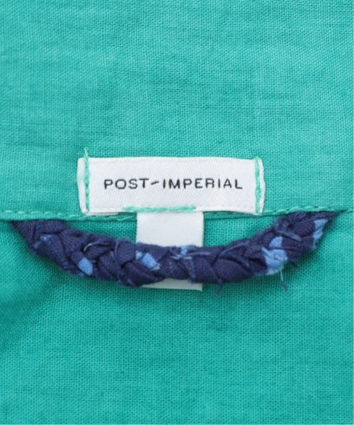 POST IMPERIAL / ポストインペリアル Ijebu S/S Shirt － SOLID PIMWS004－FNT－SS－7 