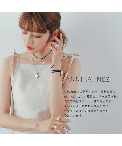 ANNIKA INEZ リング Bigger Pearl Heart Ring R176－LRG 指輪 ANNIKA INEZ リング Bigger Pearl Heart Ring