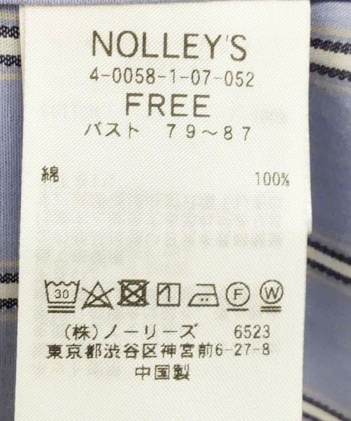 NOLLEY’S(ノーリーズ)/タイプライターストライプシャツワンピース/img52