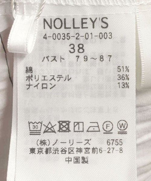 NOLLEY’S(ノーリーズ)/シアーチェックブラウス/img39