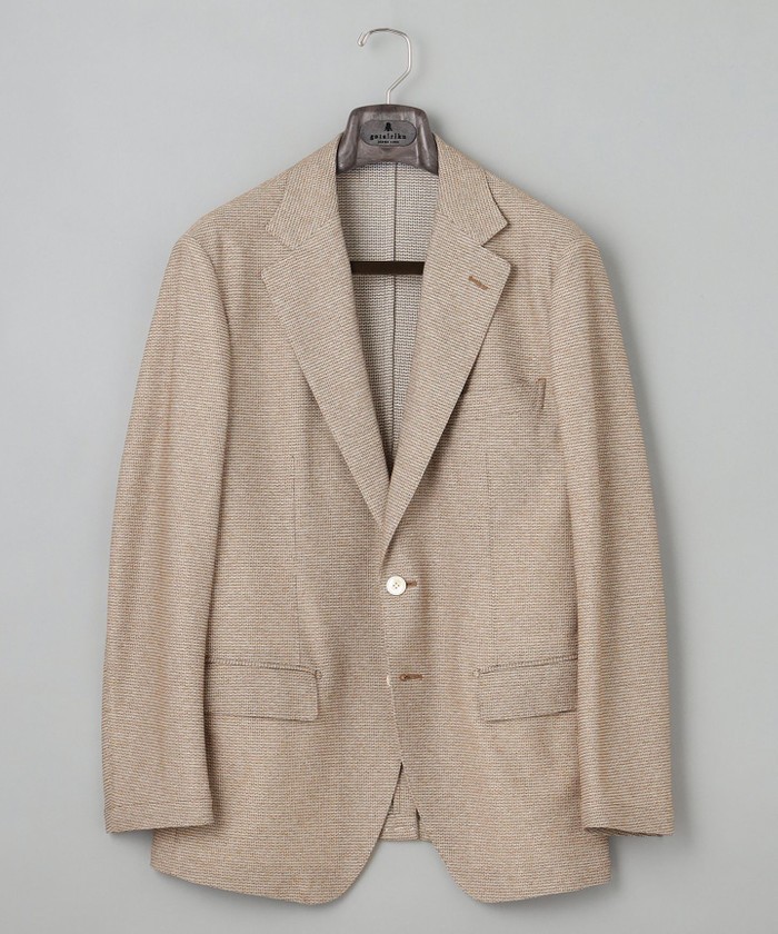 ウォッシャブル】ノルマンディーリネン カーディガンジャケット