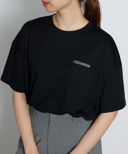CONVERSE(CONVERSE)/【CONVERSE / コンバース】OPロゴ 刺繍 Tシャツ 半袖 クルーネック シンプル /4282－9833/img03