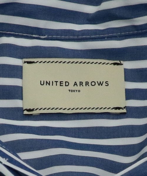 UNITED ARROWS(ユナイテッドアローズ)/バックプリーツ 五分袖 ブラウス ストライプ/img15