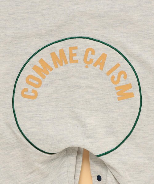 COMME CA ISM KIDS(コムサイズム（キッズ）)/ロゴ おしりパッチ 半袖ツーウェイオール/img08