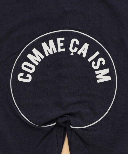 COMME CA ISM KIDS(コムサイズム（キッズ）)/ロゴ おしりパッチ 半袖ツーウェイオール/img09
