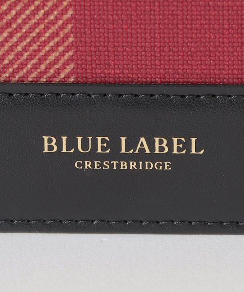 BLUE LABEL CRESTBRIDGE(BLUE LABEL CRESTBRIDGE)/クレストブリッジチェックPVCウォレットバッグ/img06