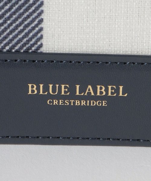 BLUE LABEL CRESTBRIDGE(BLUE LABEL CRESTBRIDGE)/クレストブリッジチェックPVCウォレットバッグ/img22