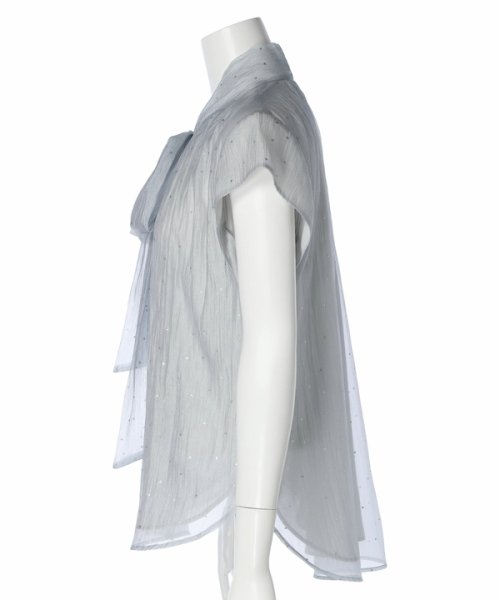 プチラメドット半袖ブラウス トップス シャツ・ブラウス Q1395384379(10725円)