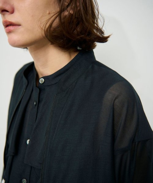 シアードレープブルゾン 