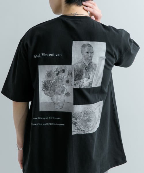 SENSE OF PLACE by URBAN RESEARCH(センスオブプレイス バイ アーバンリサーチ)/『別注』グラフィックアートTシャツ(5分袖)D/img12