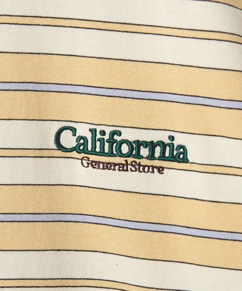 California General Store(カリフォルニア ジェネラルストア)/＜CGS.＞ オーガニック コットン ボーダー クルーネック ショートスリーブ Tシャツ/img08